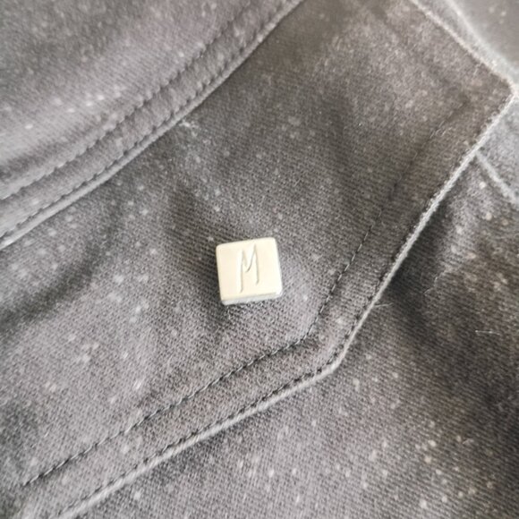 Claude Montana Paris Black Denim Snap-Front Jacket – IT 46 (US approx M/L) - Picture 7 of 8